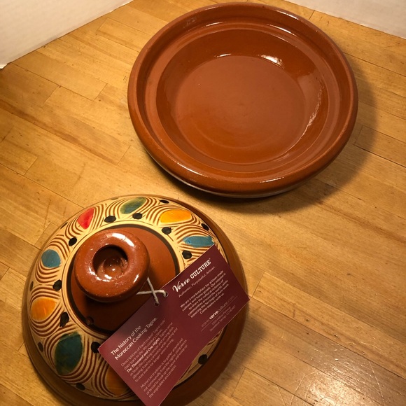 Moroccan Cooking Tagine by Verve Culture Traditional Ceramic Tagine Handmade - Picture 8 of 12